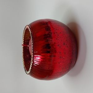 Ashland Christmas candle & holder, NWT